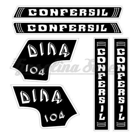 Kit de autocolantes Confersil Dina 104