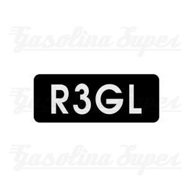 Autocolante de motor Minarelli R3GL (par)