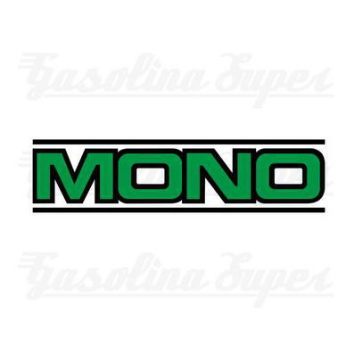 Autocolante de suspensão MONO verde (par)