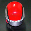 Capacete tradicional (penico) personalizado cor vermelho