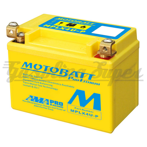 Bateria de Lítio MOTOBATT 12V 2,2Ah (CCA 165A) MPLX4U-P