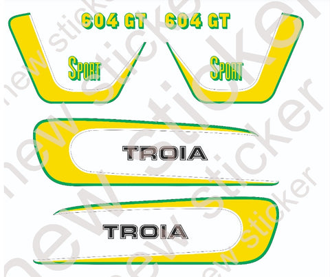 Kit de Autocolantes Troia 604 GT Sport