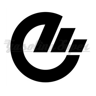 Autocolante de logotipo Casal preto (par)