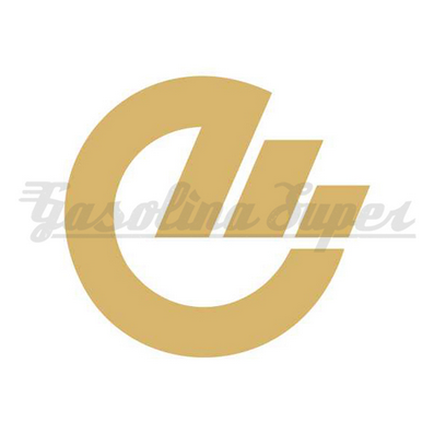 Autocolante de logotipo Casal dourado (par)