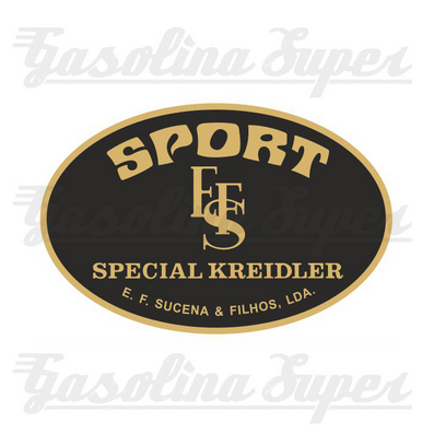 Autocolante oval EFS Special Kreidler (par)