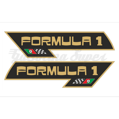 Autocolante de depósito EFS Fórmula 1 (par)