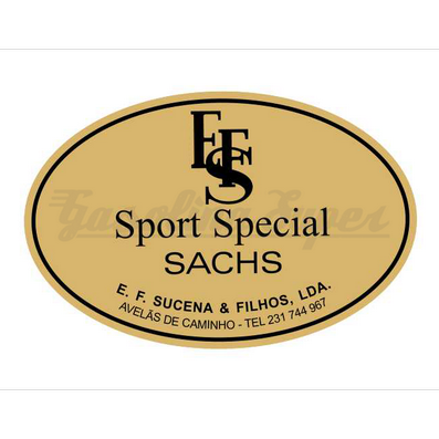 Autocolante oval EFS Sport Special Sachs(par)