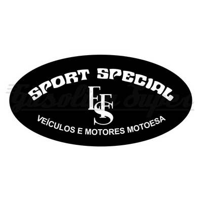Autocolante oval EFS Motoesa Sport Special (par)