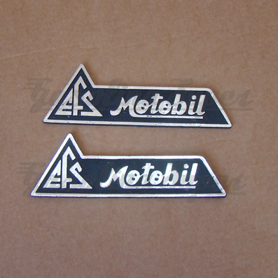 Conjunto de emblemas de mala de ferramenta EFS Motobil