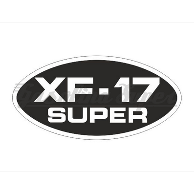 Autocolante para selim Famel XF-17 Super oval