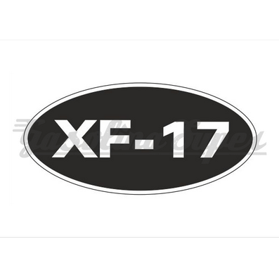 Autocolantes de mala de ferramentas para Famel XF-17 (par)
