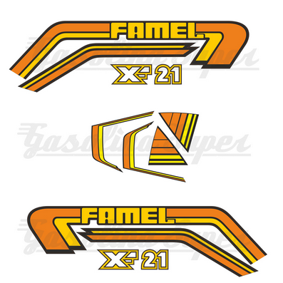 Kit de autocolantes para Famel XF-21