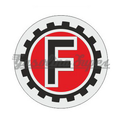 Autocolante de logotipo F (par)