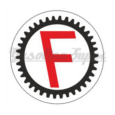Autocolante de logotipo F 2,5cm (par)
