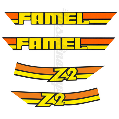 Kit de autocolantes para Famel Z2