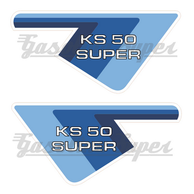 Autocolante de mala de ferramentas para Famel KS-50 Super (par)