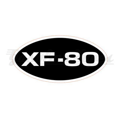 Autocolantes de mala de ferramentas para Famel XF-80 (par)