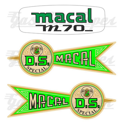 Kit de autocolantes para MACAL M70 DS Special