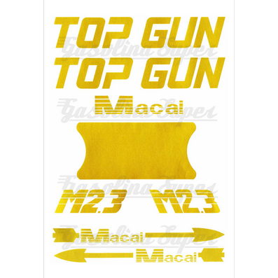 Kit de autocolantes para Macal Top Gun M2.3