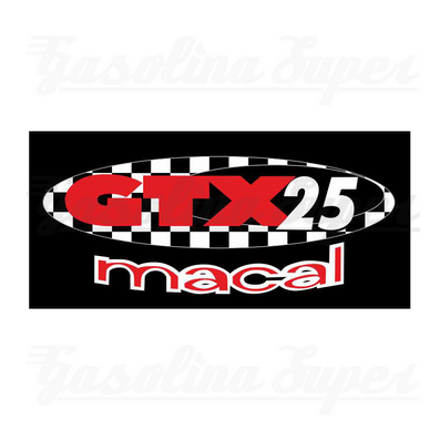 Autocolante Macal GTX25 (par)
