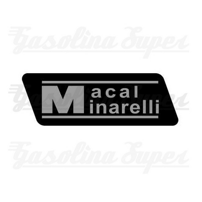 Autocolantes de tampas de motor Macal Minarelli (par)
