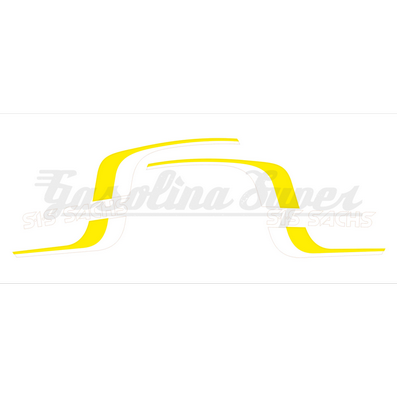 Autocolante de depósito para SIS Sachs V5 Racing (par)