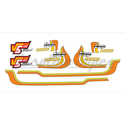 Kit de autocolantes SIS Sachs V5 Top Racing Sport