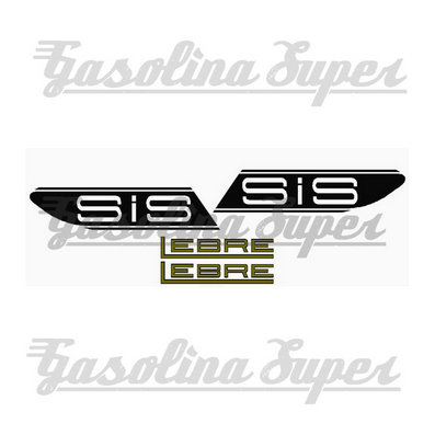 Kit de autocolantes SIS Sachs Lebre 3ª serie