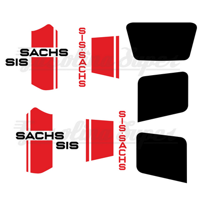 Kit de autocolantes SIS Sachs TC50
