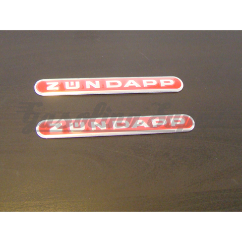 Emblemas de depósito Zundapp origem (par)