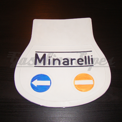 Pala de borracha Minarelli