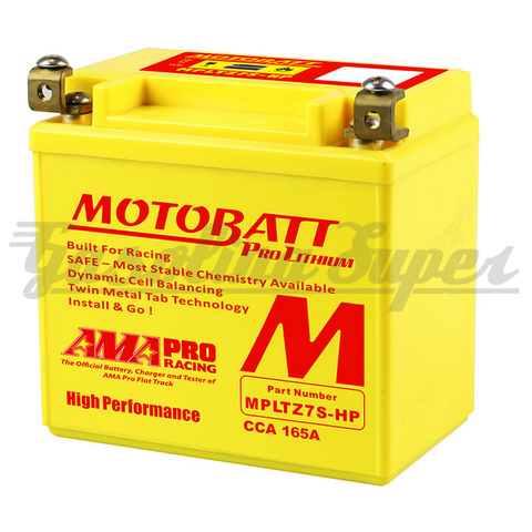 Bateria de Lítio MOTOBATT 12V 2,2Ah (CCA 165A) MPLTZ7S-HP